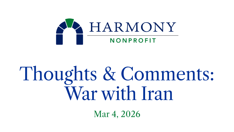 Thoughts & Comments: War with Iran - Mar 4, 2026